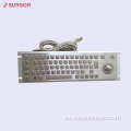 Diebold Metal Keyboard sareng Touch Pad